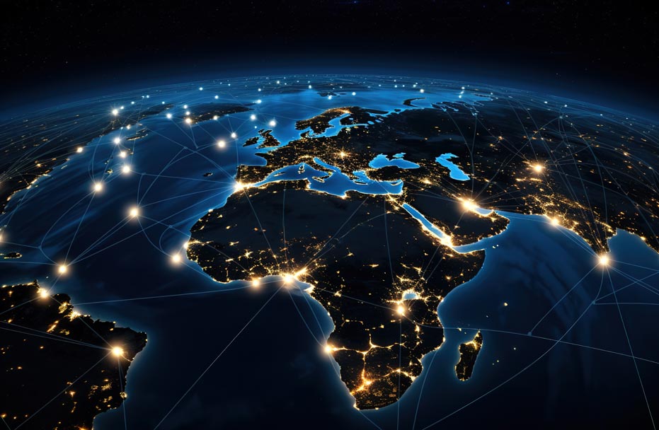 world map