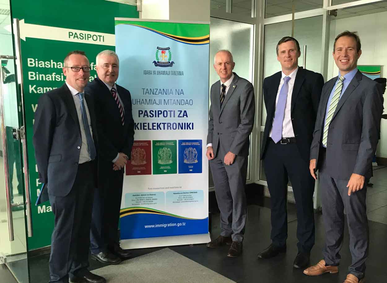 Security Concepts Tanzania Passport launch