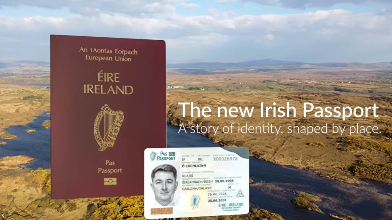 New Irish Passport